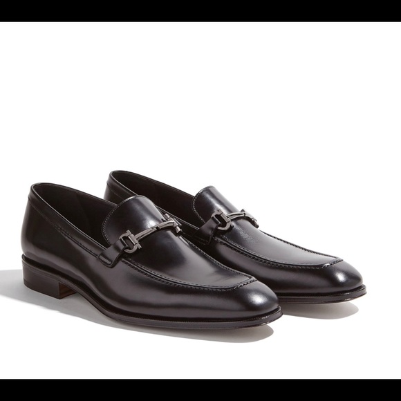 gancini moccasin black